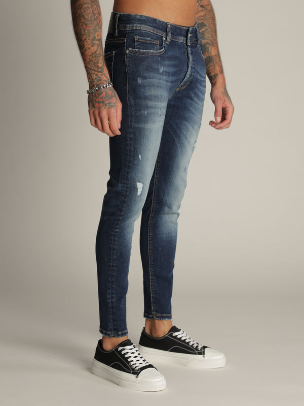 FASHION JEANS Blue / 38