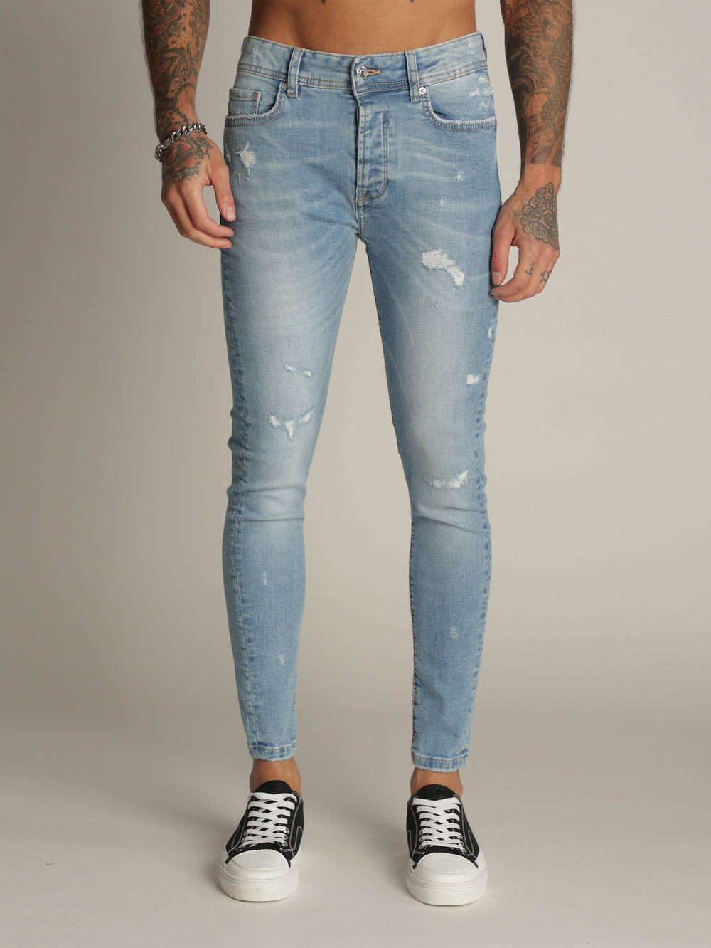 FASHION JEANS Light Blue / 38