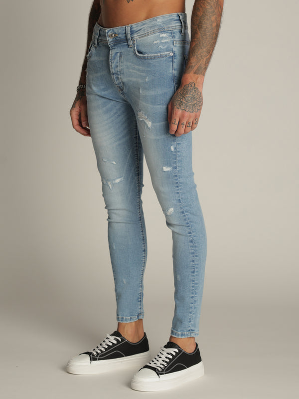 FASHION JEANS Light Blue / 38