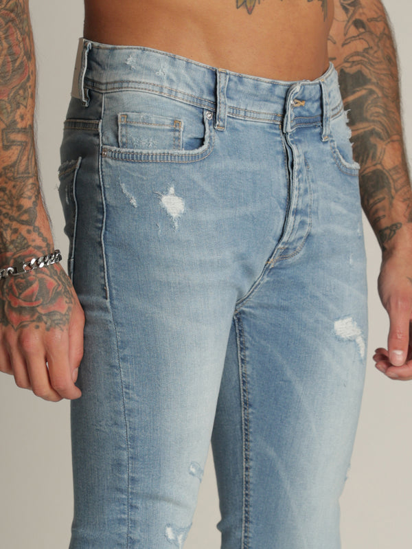FASHION JEANS Light Blue / 38