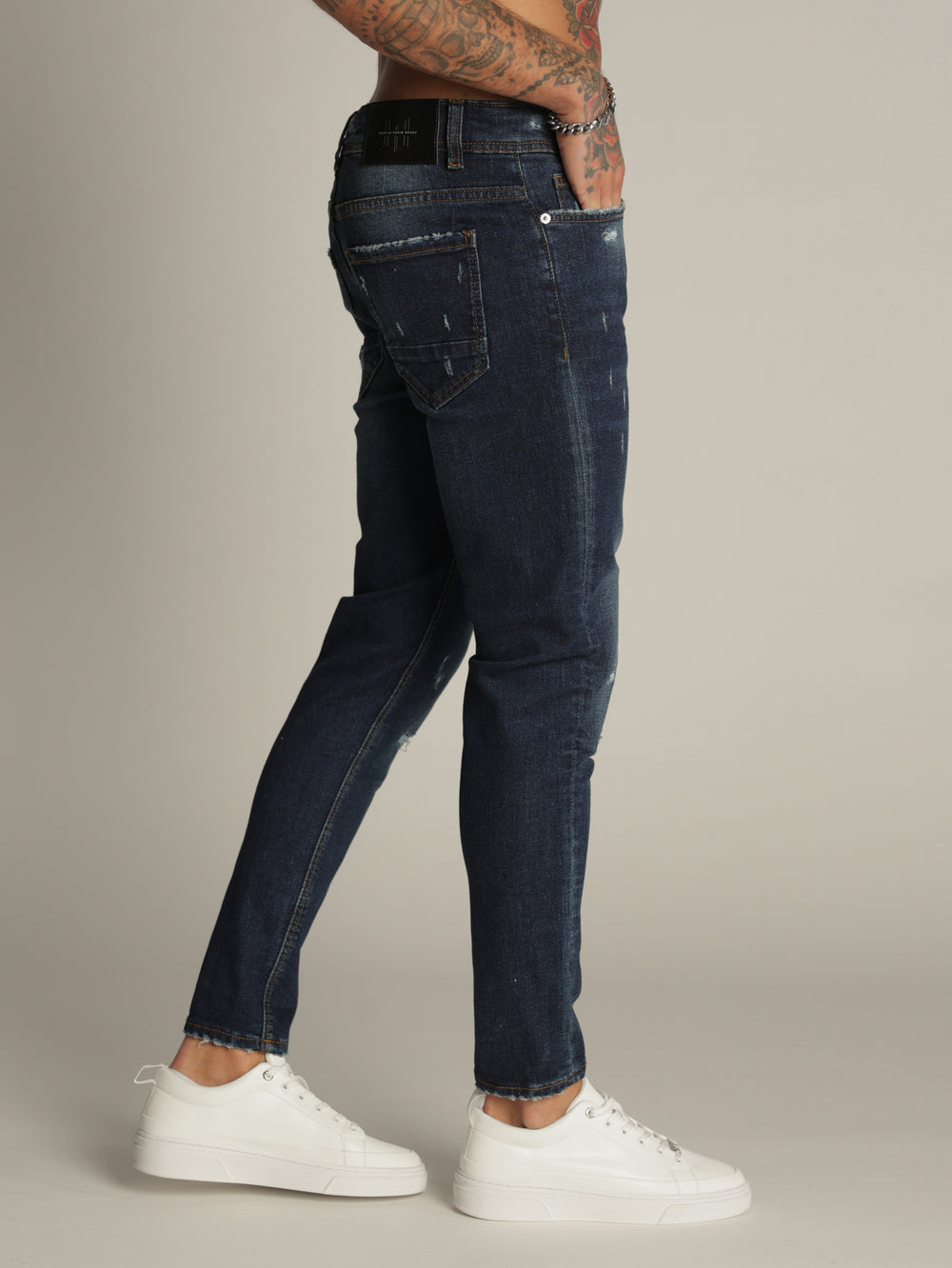 FASHION JEANS Dark Blue / 38