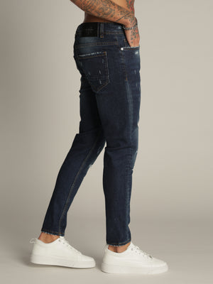 FASHION JEANS Dark Blue / 38