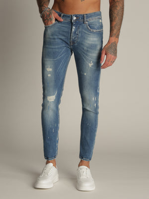 FASHION JEANS Blue / 38