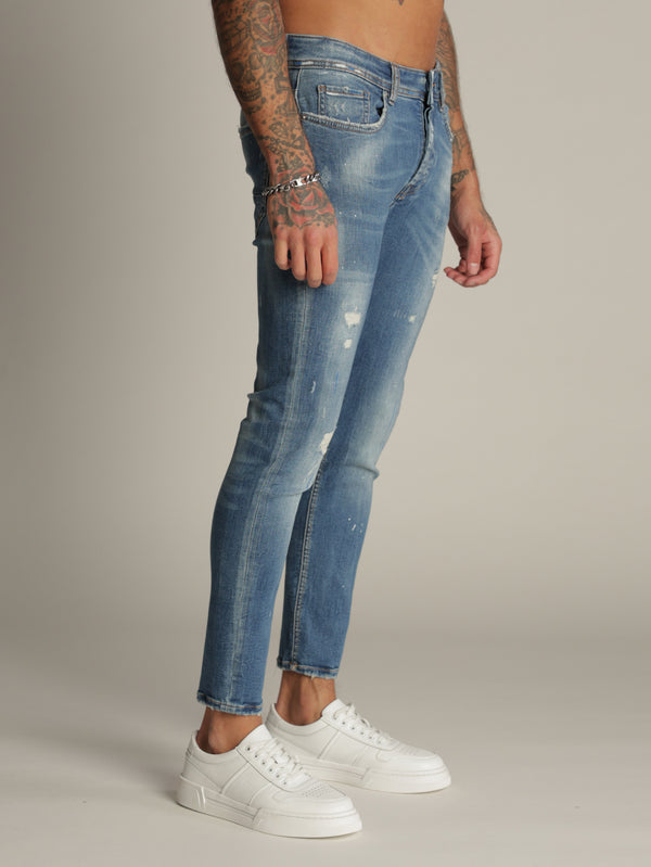 FASHION JEANS Blue / 38