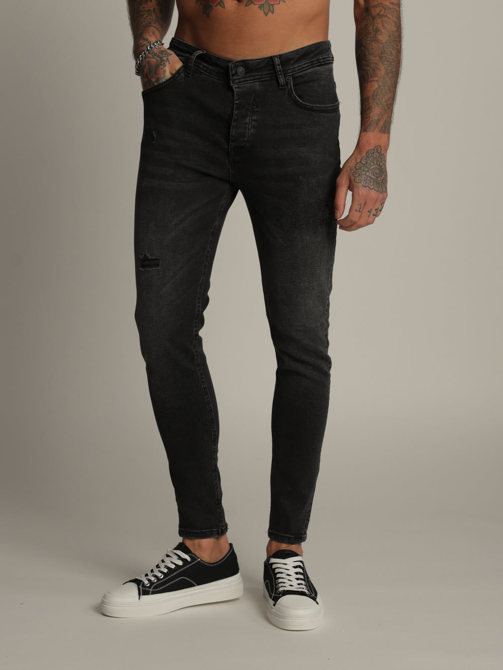 FASHION JEANS Black / 38