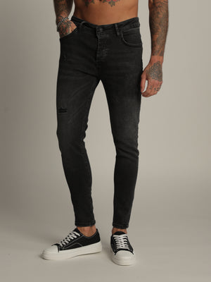 FASHION JEANS Black / 38