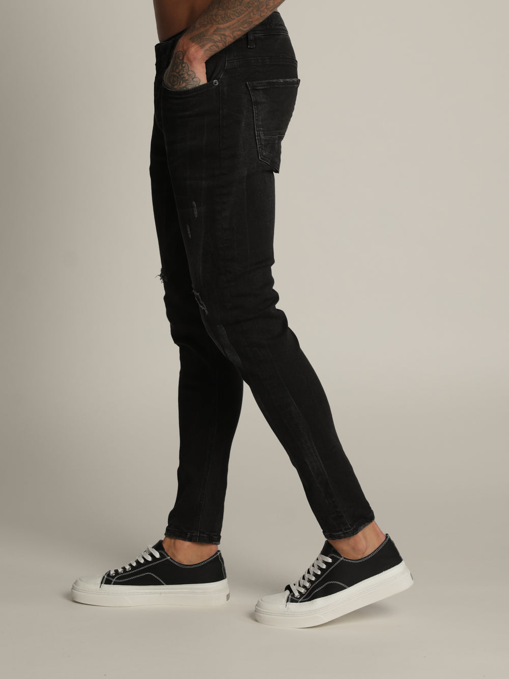 FASHION JEANS Black / 38
