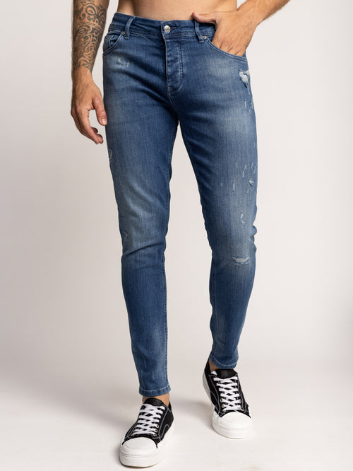 FASHION JEANS Blue / 38
