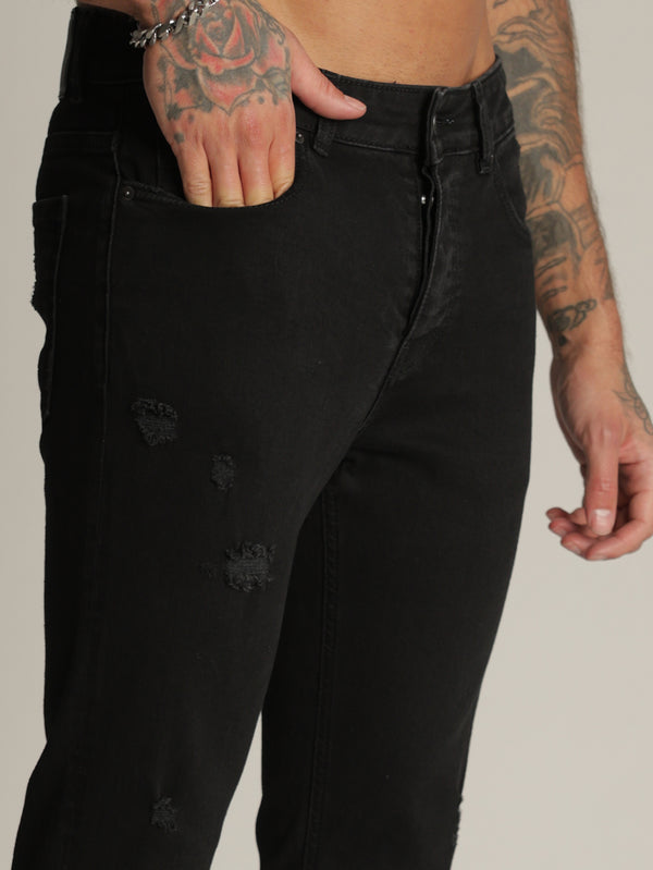 FASHION JEANS Black / 38