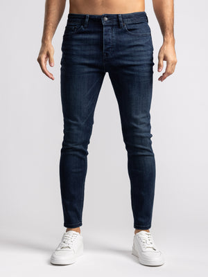 BASIC JEANS Dark Blue / 38