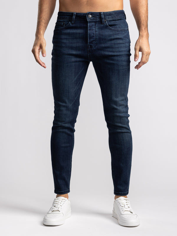 BASIC JEANS Dark Blue / 38