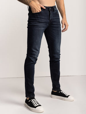 BASIC JEANS Dark Blue / 38