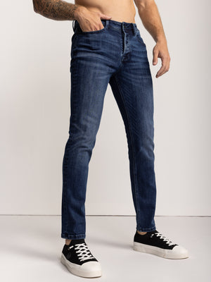 BASIC JEANS Blue / 38