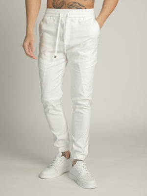 CARGO WOVEN PANTS White / 48