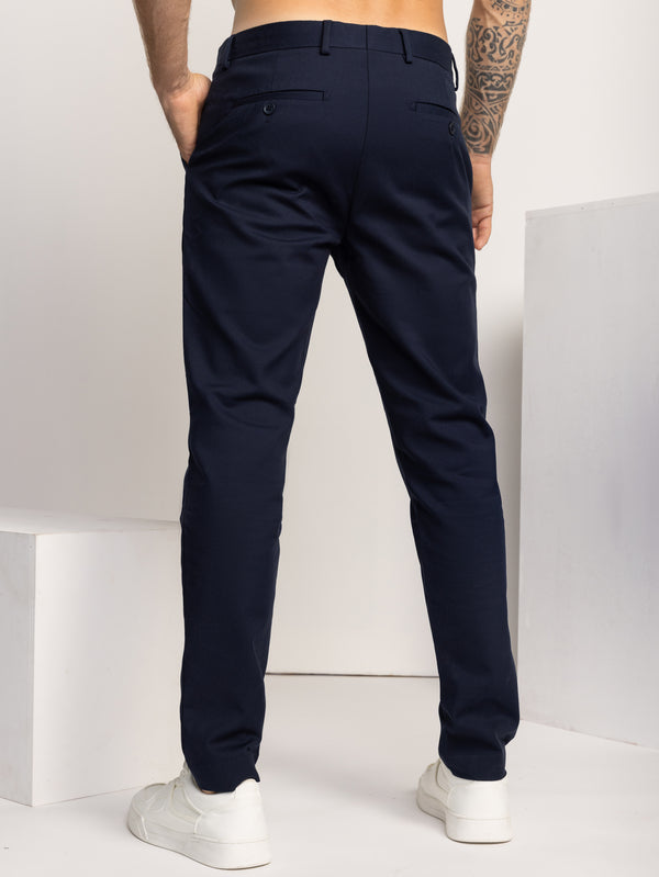 FASHION SUIT PANTS Navy / 48