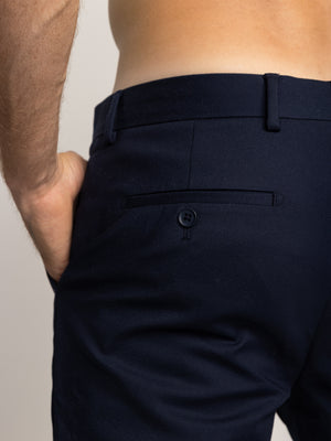 FASHION SUIT PANTS Navy / 48