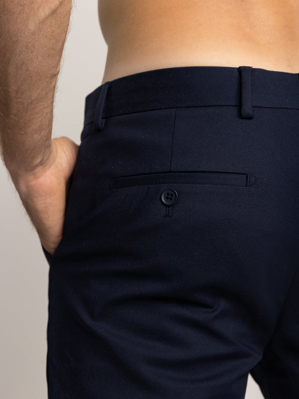 FASHION SUIT PANTS Navy / 48