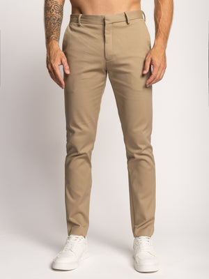 FASHION SUIT PANTS Camel / 48