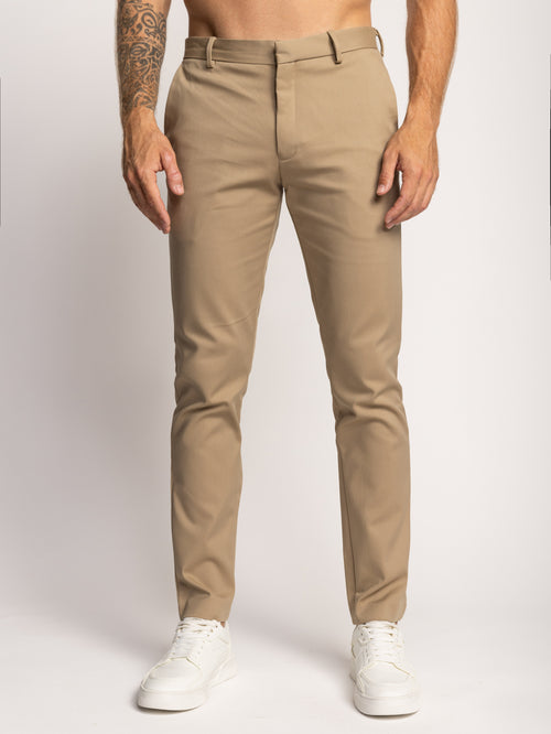 FASHION SUIT PANTS Camel / 48