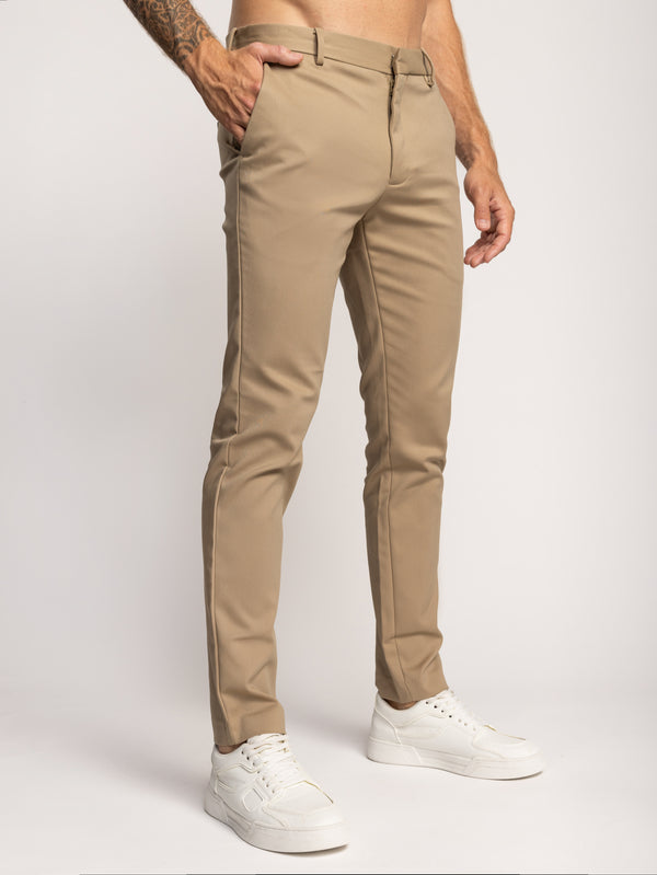 FASHION SUIT PANTS Camel / 48
