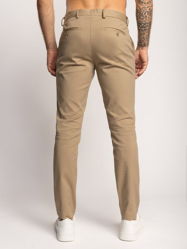 FASHION SUIT PANTS Camel / 48
