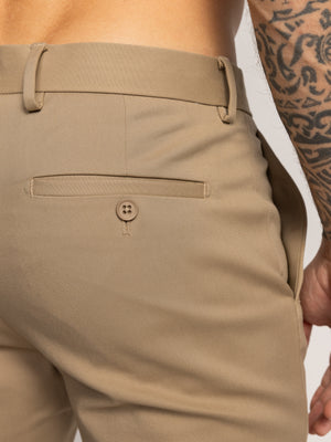 FASHION SUIT PANTS Camel / 48