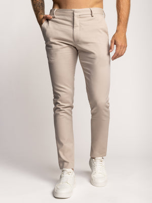 FASHION SUIT PANTS Stone / 48