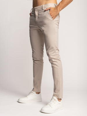 FASHION SUIT PANTS Stone / 48