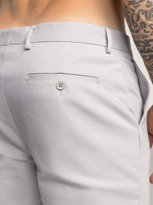 FASHION SUIT PANTS Light Gray / 48