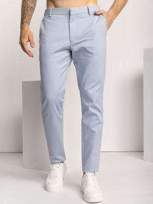 FASHION SUIT PANTS Light Blue / 48