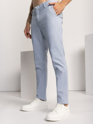 FASHION SUIT PANTS Light Blue / 48