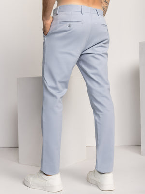 FASHION SUIT PANTS Light Blue / 48