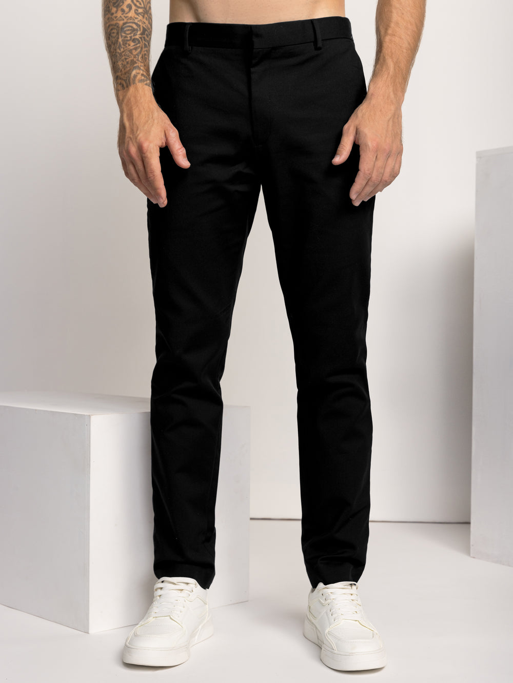 FASHION SUIT PANTS Navy / 48