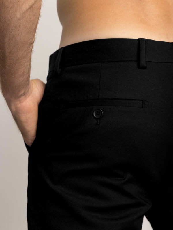 FASHION SUIT PANTS Black / 48