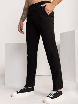 FASHION SUIT PANTS Black / 48