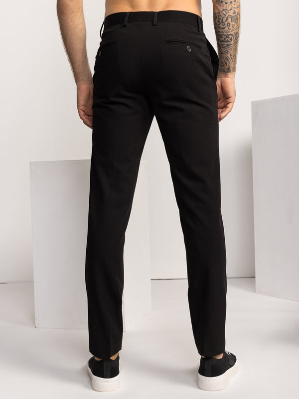 FASHION SUIT PANTS Black / 48
