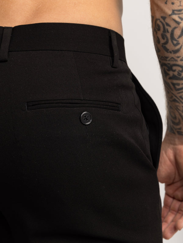 FASHION SUIT PANTS Black / 48