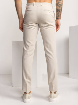FASHION SUIT PANTS Stone / 48