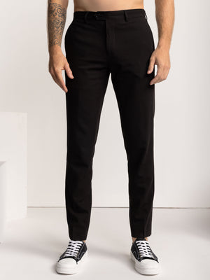 FASHION SUIT PANTS Black / 48