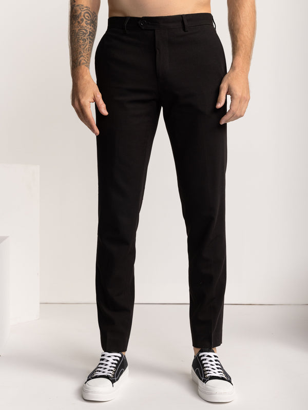 FASHION SUIT PANTS Black / 48