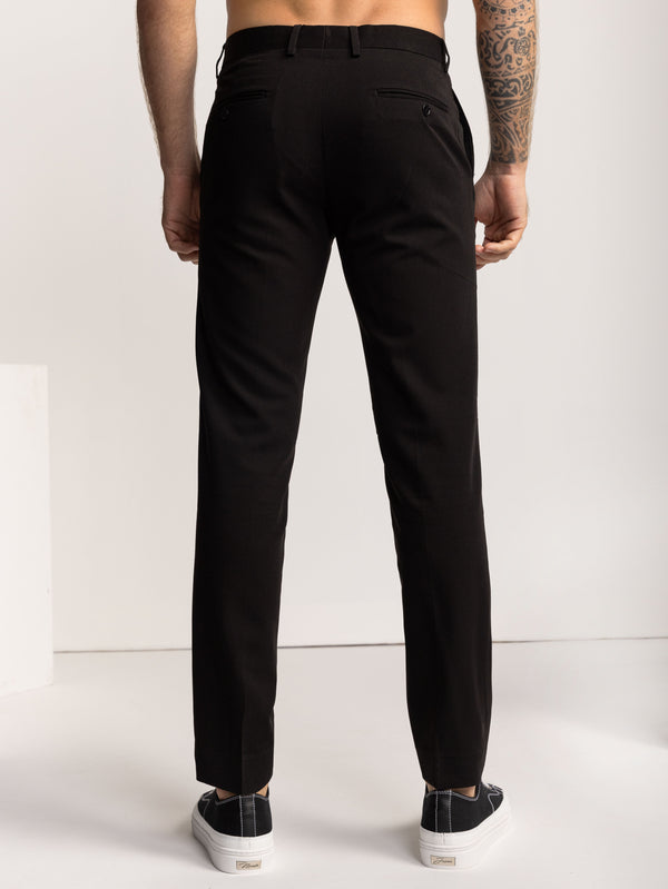FASHION SUIT PANTS Black / 48