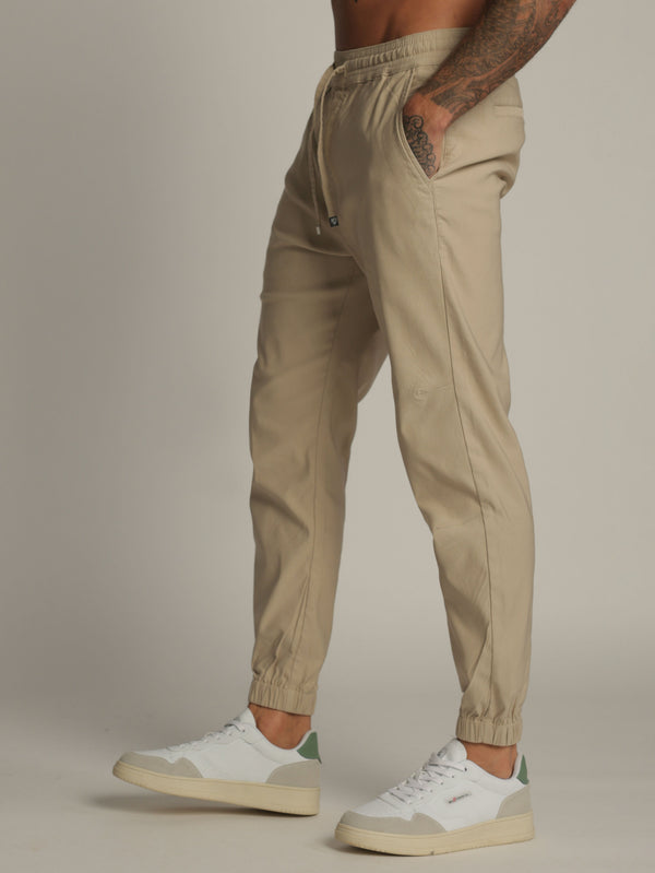 WOVEN PANTS Stone / 48