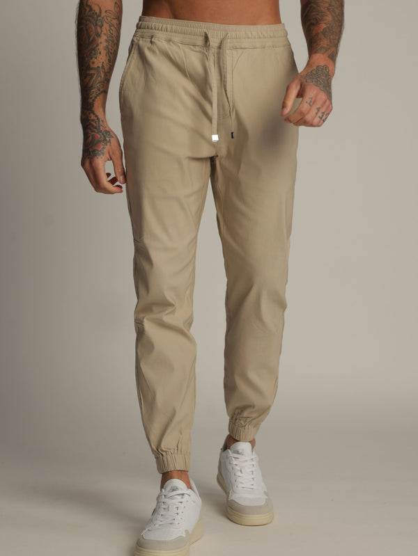 WOVEN PANTS Stone / 48