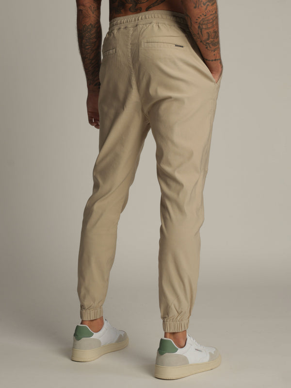 WOVEN PANTS Stone / 48