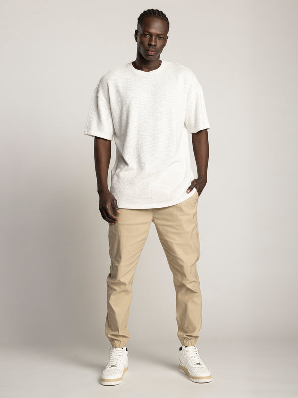 WOVEN PANTS Stone / 48