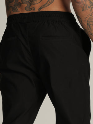 WOVEN PANTS Black / 48