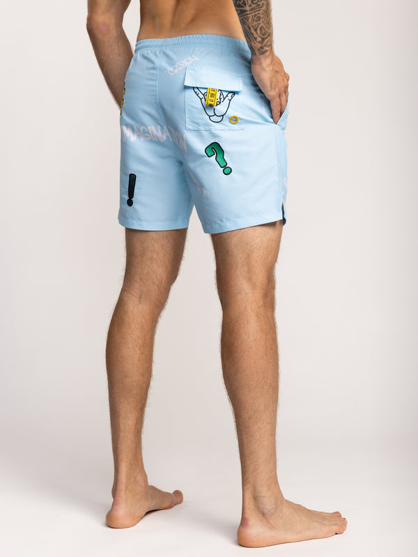 SWIMWEAR Light Blue / XXL