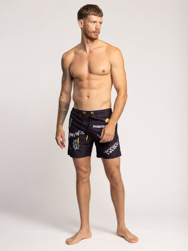 SWIMWEAR Black / XXL