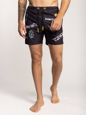 SWIMWEAR Black / XXL