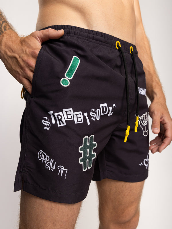 SWIMWEAR Black / XXL